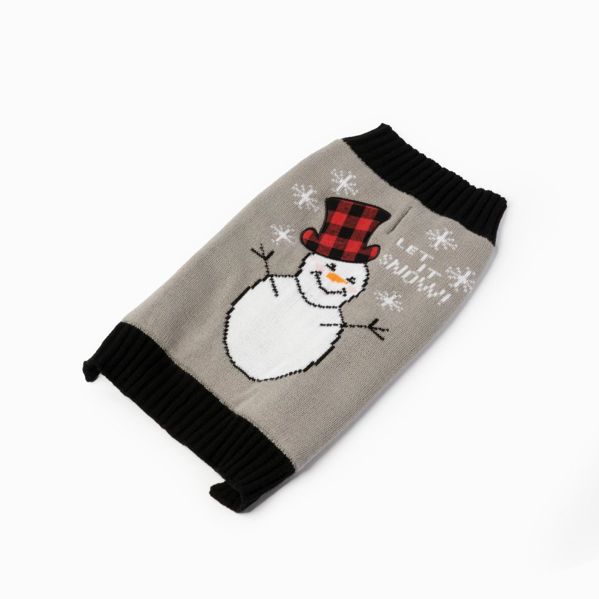 Snowman Dog Sweater